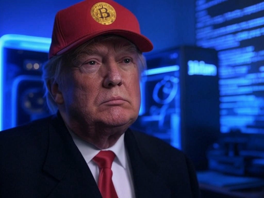 Marathon Digital Inscribes Donald Trump Image on Bitcoin Blockchain