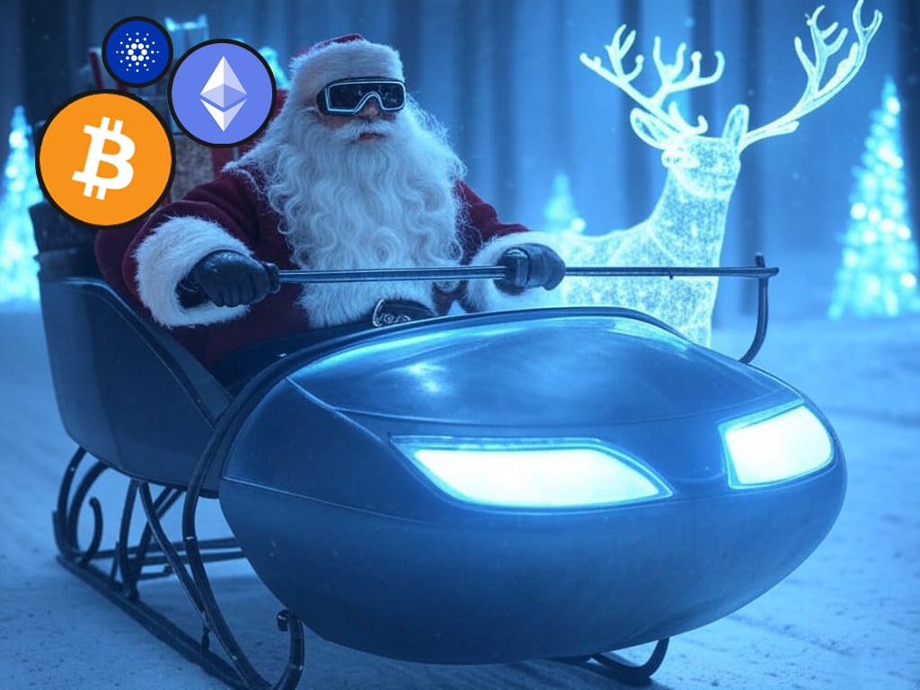 Santa's Crypto Gift List: Bitcoin, Ethereum, and Cardano