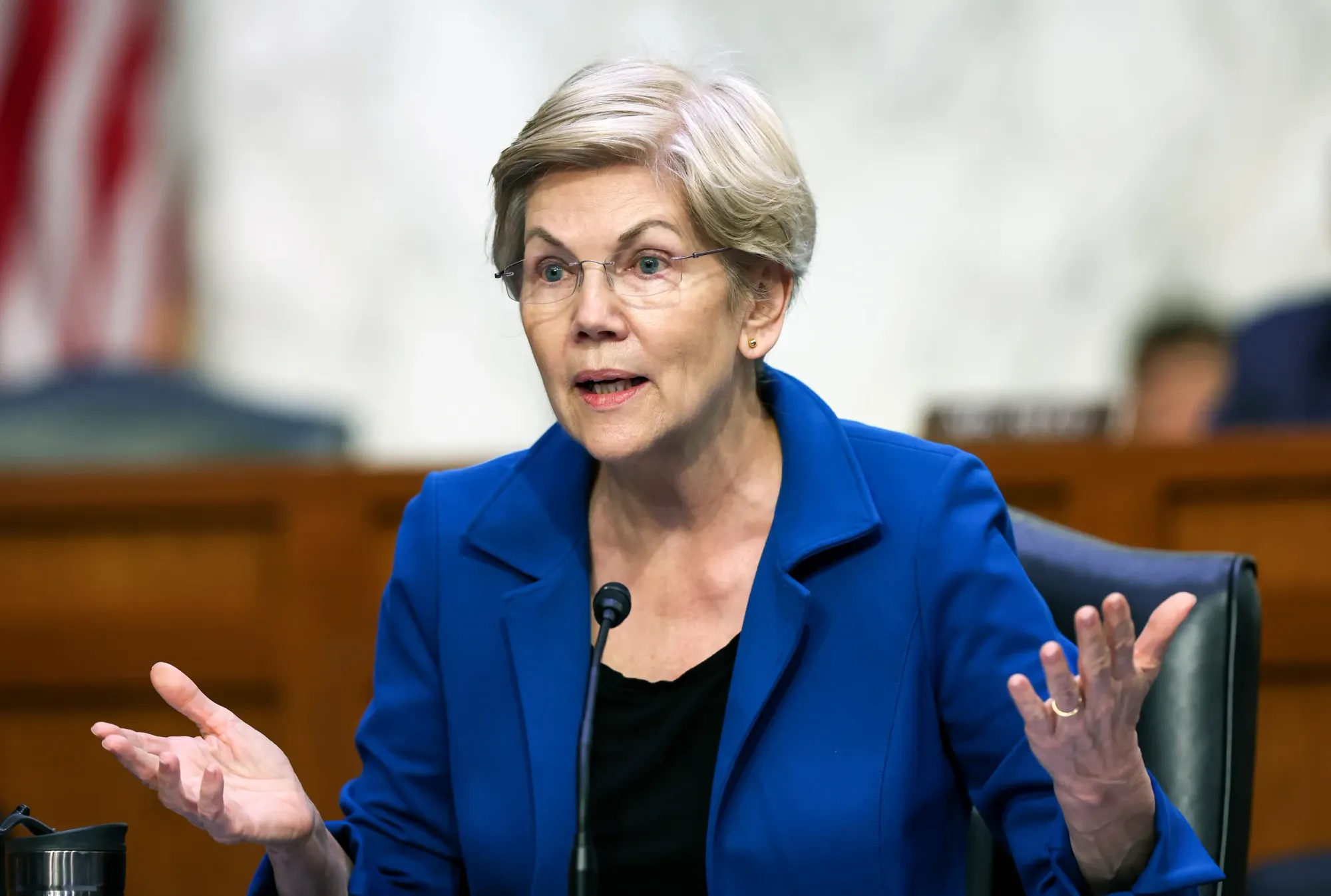 Sen. Elizabeth Warren Sends Letter to Trump Treasury Nominee Advocating for Tighter Crypto Regs