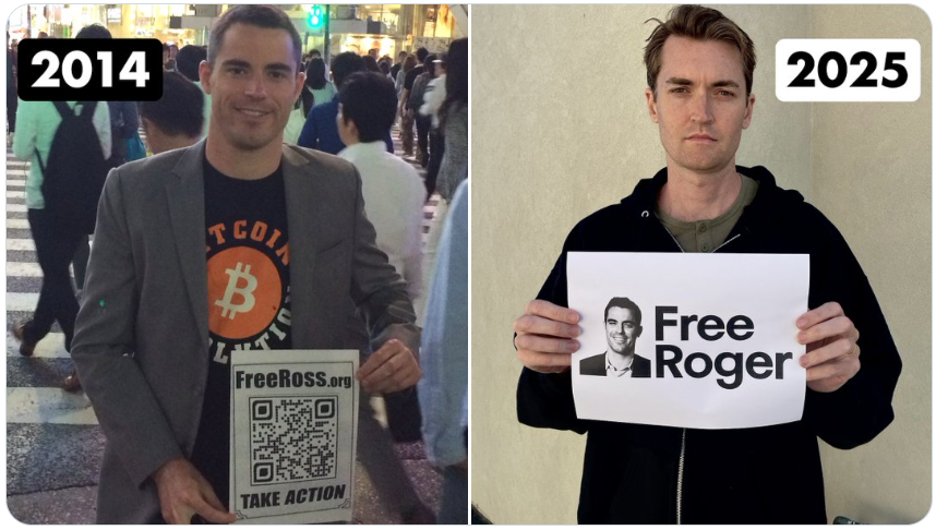 After Prison Release, Ross Ulbricht Champions Roger Ver’s Freedom