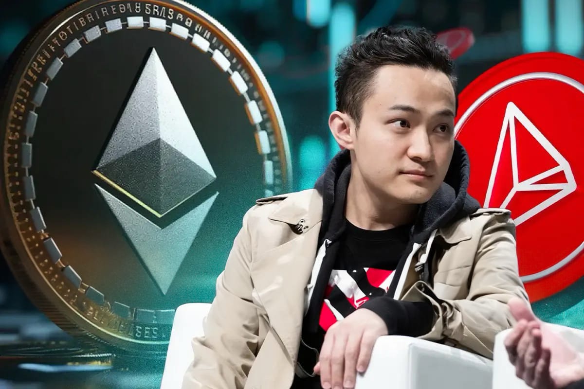 Justin Sun Stands Firm on Ethereum Holdings Amid Price Slump