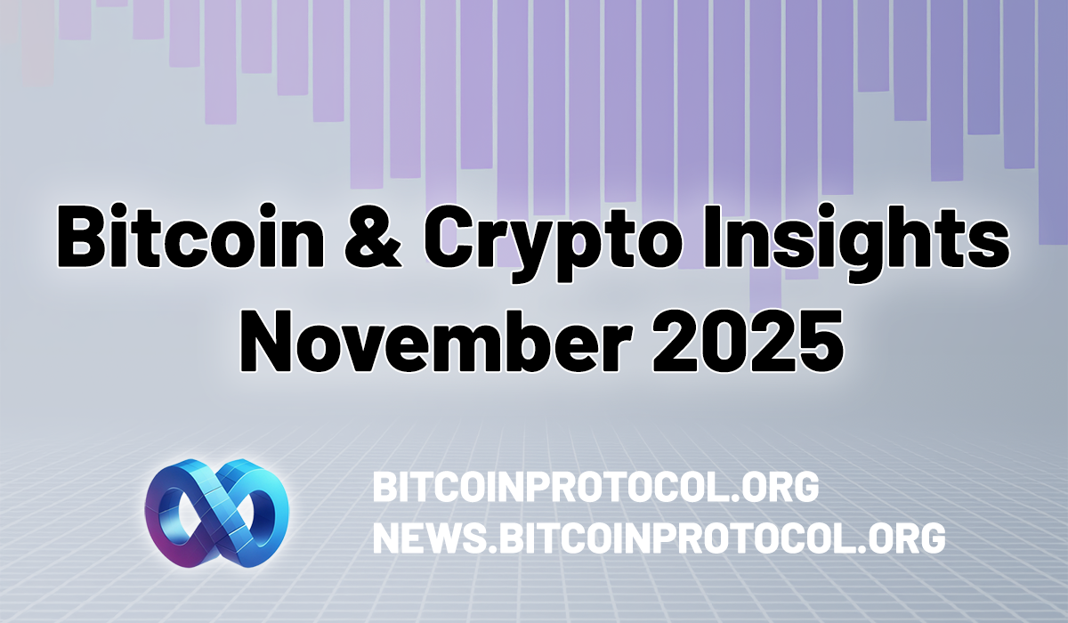 Bitcoin and Crypto Insights: November 2025