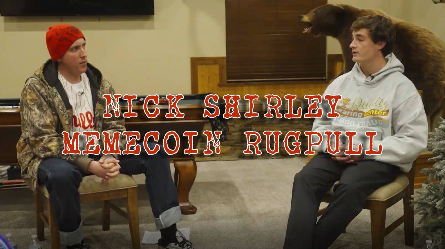 Nick Shirley Admits to Memecoin Launch in Channel 5 Unreleased Interview Segment