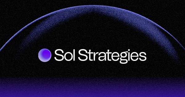 Sol Strategies Doubles Down on Solana with Massive 190,000 SOL Purchase