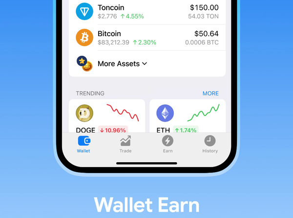 Telegram Crypto Wallet Unveils Trading and Yield Features for Users